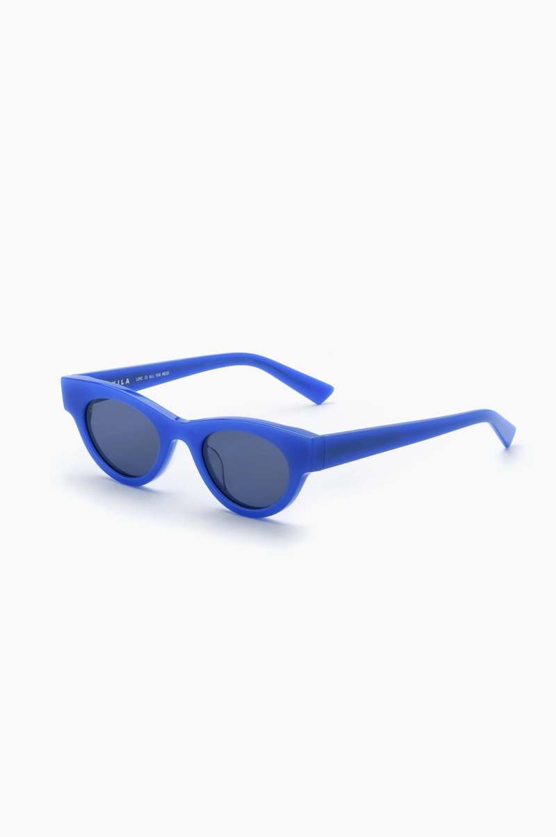 AKILA Mabel Sunglasses - Blue & Blue AKILA Mabel Sunglasses - Blue & Blue