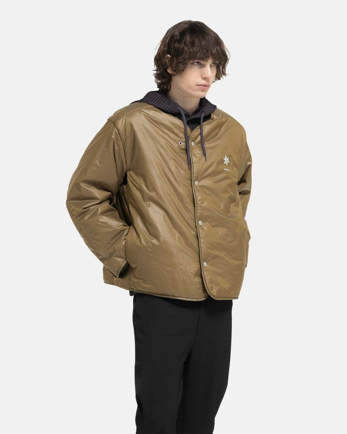 OAMC x Goldwin Insulated Liner Jacket - Camel | Garmentory