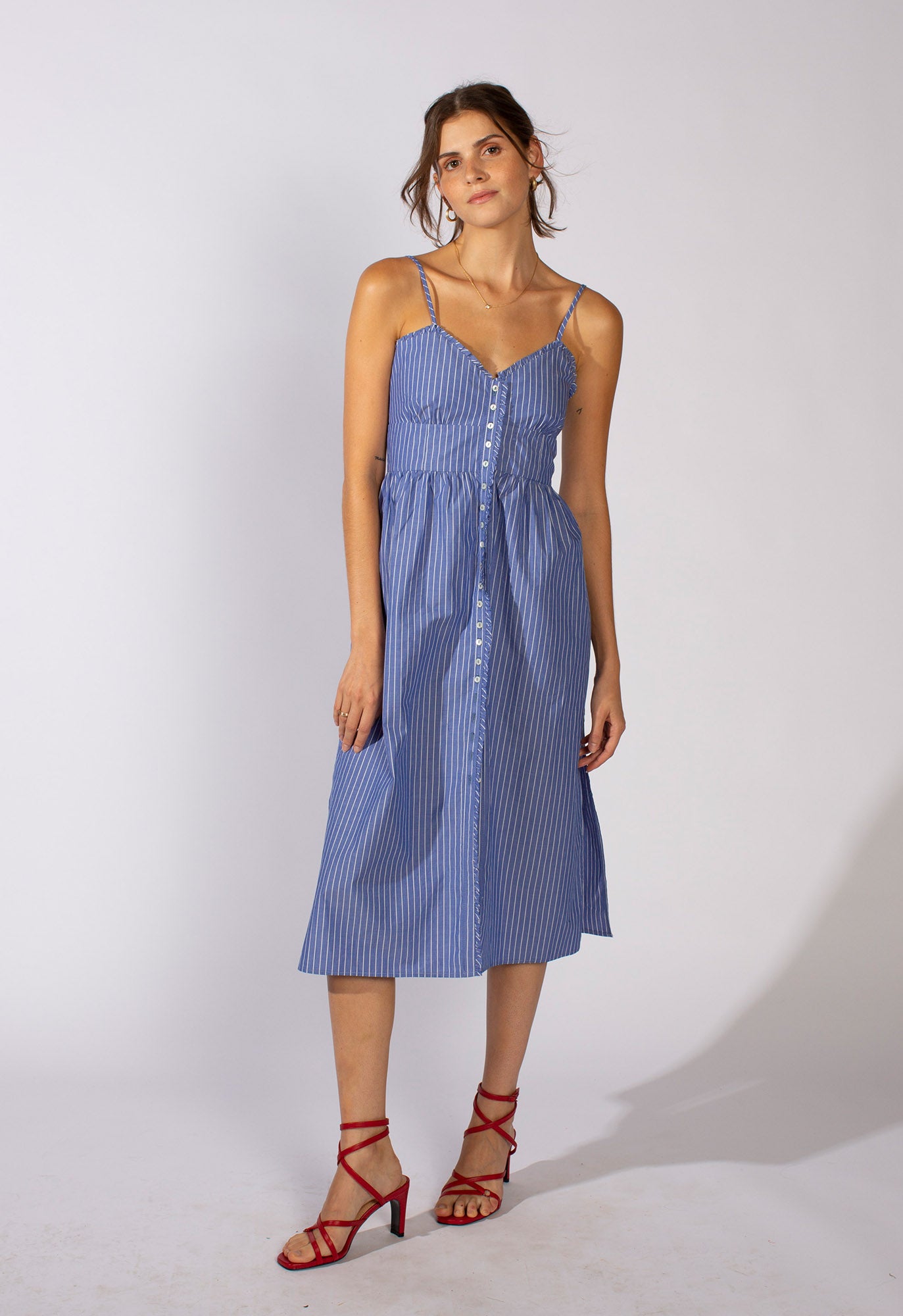 Loup Charmant Avalon Dress - Classic Blue