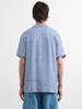 YMC Malick Geo Shirt - Blue White - Thumbnail 4