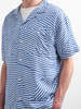 YMC Malick Geo Shirt - Blue White - Thumbnail 5