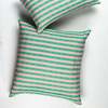 Archive New York Flora Stripe Square Pillow - Thumbnail 1