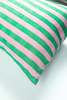 Archive New York Flora Stripe Square Pillow - Thumbnail 2