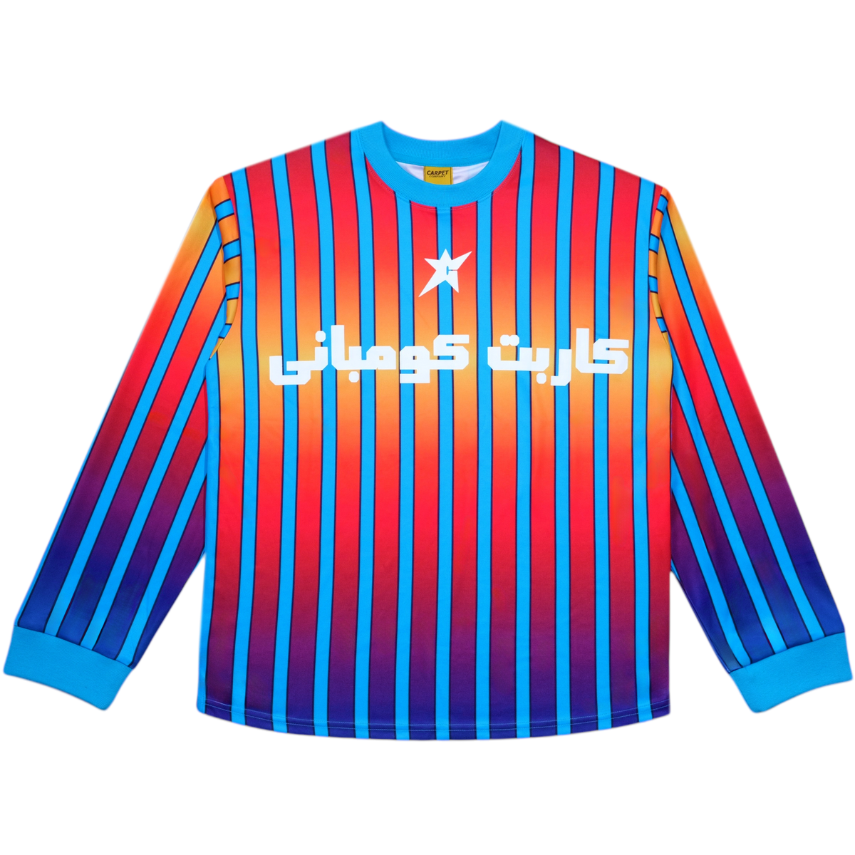 【CARPET COMPANY】 GRADIENT JERSEY Blue Gradient-Jersey---Blue-