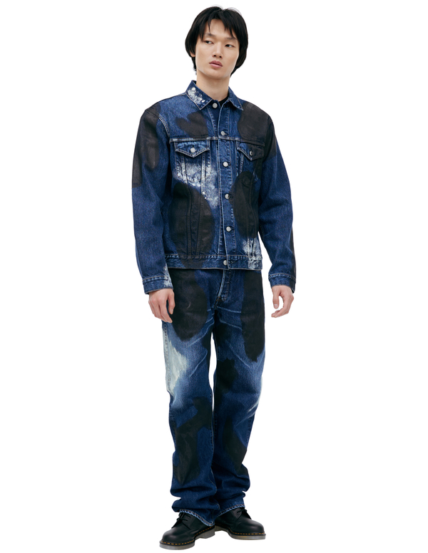 B Yohji Yamamoto／19SS／BIG DENIM JACKET Yohji Yamamoto Denim Jacket - Blue | Garmentory