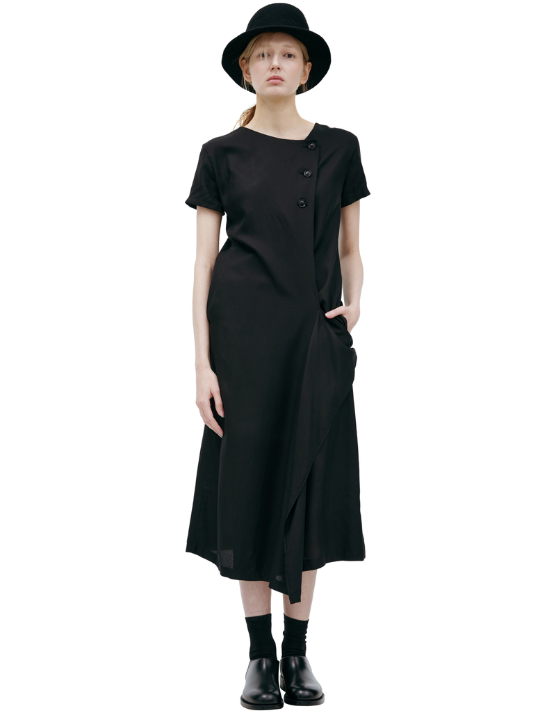 Y's Midi Dress - Black Y's Midi Dress - Black