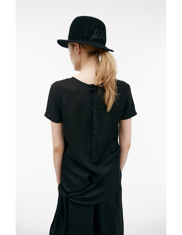 Y's Midi Dress - Black Y's Midi Dress - Black