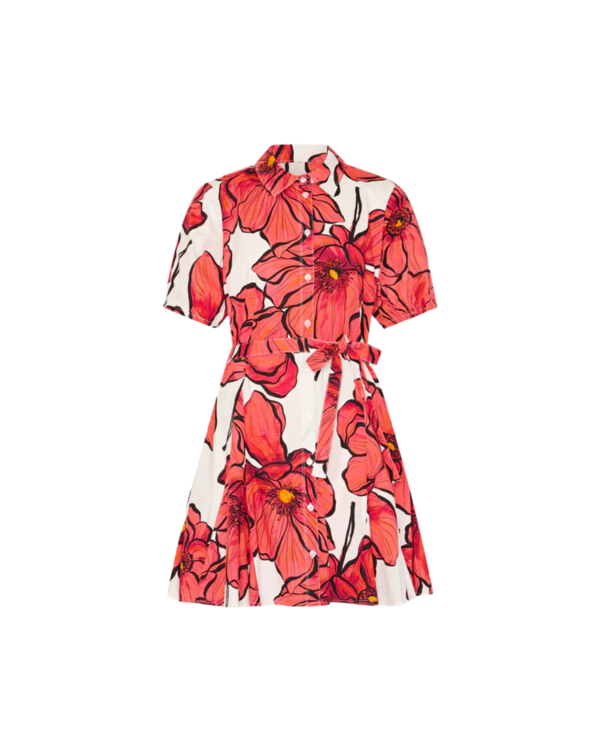 open lace back dress CUMO London: Modern African Print Peplum Wrap Blouse