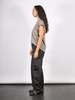 Tibi Light Weight Sweatshirting Easy Top - Dark Stone - Thumbnail 5
