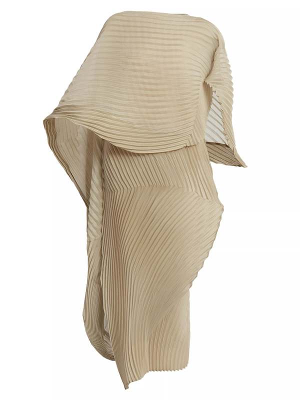 by anthropologie one-shoulder asymmetric floral maxi dress Novelle One Shoulder Pleated Asymmetrical Maxi Dress: Romantic Garden Beige  Floral