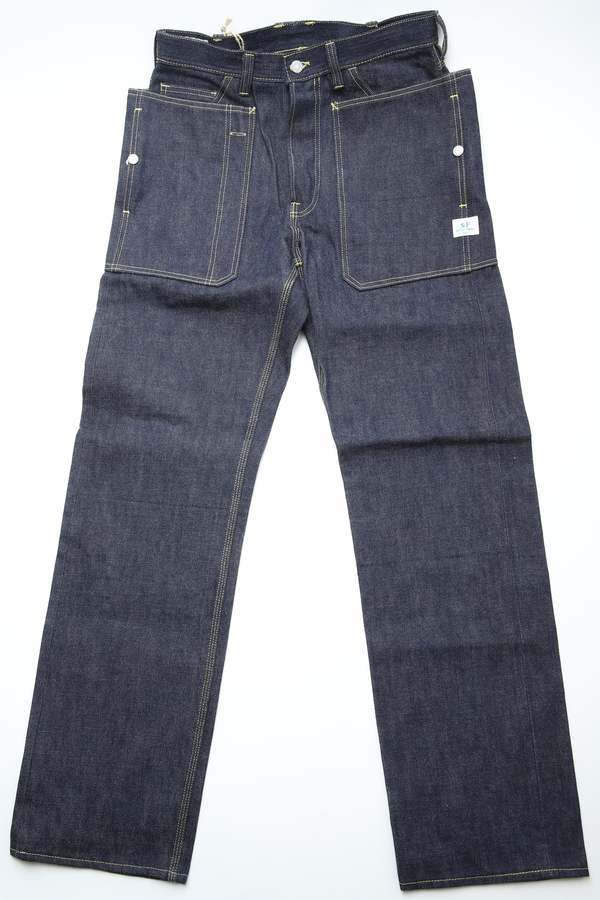 Sassafras Fall Leaf R Stream Pant - Indigo