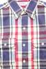 Warehouse & Co. Lot. 3104 Flannel Shirt - D-2 Blue - Thumbnail 4