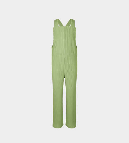 Pleats Please By Issey Miyake Fluffy Basics Jumpsuit - Cool Grey