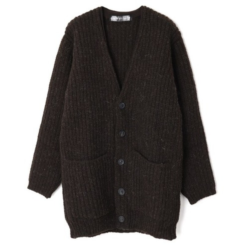 トップス OUR LEGACY KNITTED CARDIGAN Our Legacy KNITTED CARDIGAN ANTHRACITE MELANGE WOOL - Navy