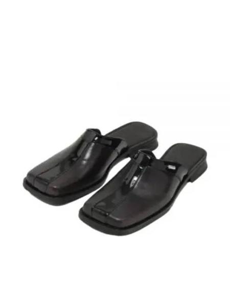 Our Legacy STRAINER LEATHER Shoes - BLACK | Garmentory