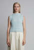 ELEVEN SIX Bria Tank - Ivory/Robin Egg Blue Tweed - Thumbnail 1