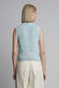 ELEVEN SIX Bria Tank - Ivory/Robin Egg Blue Tweed - Thumbnail 2