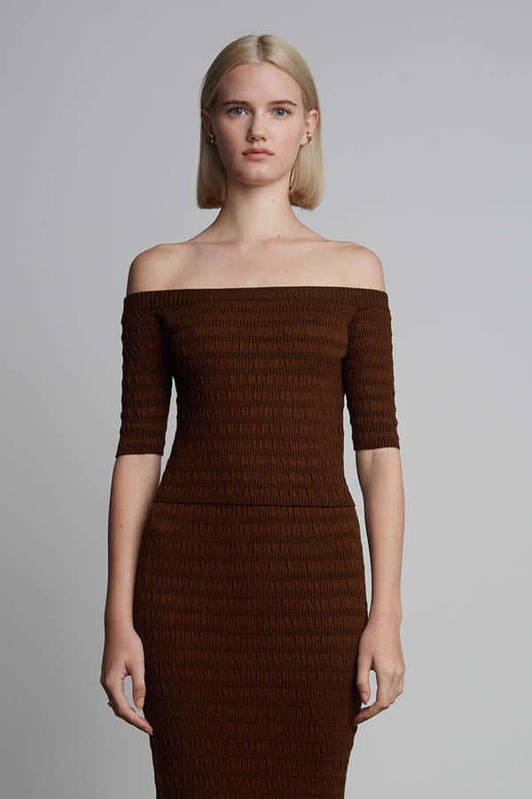 ELEVEN SIX Helene Sweater - Espresso