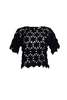 ELEVEN SIX Kara Crochet Top - Black - Thumbnail 5