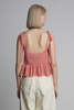 ELEVEN SIX Mali Stripe Cami - Ivory + Rosso Stripe - Thumbnail 3