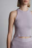 ELEVEN SIX Tia Crop Tank - Soft Lavender - Thumbnail 3