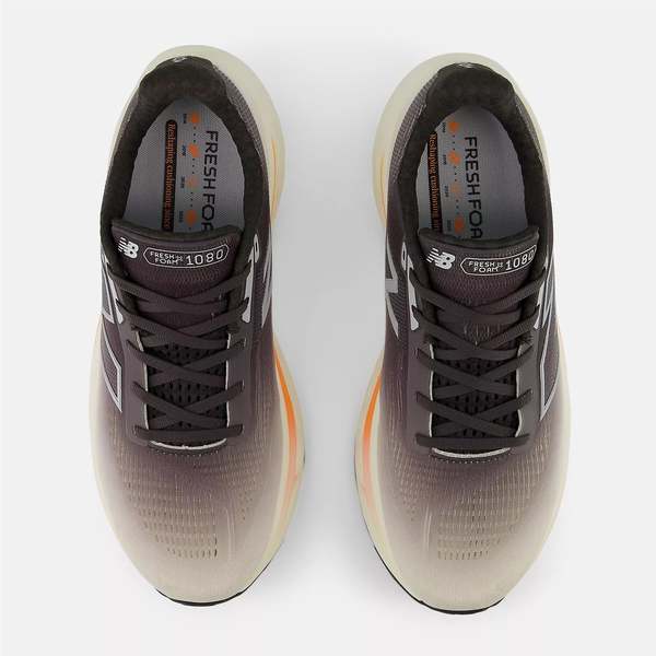 New Balance Fresh Foam 1080V14 - Black Cement w/Angora & Hot Mango New Balance Fresh Foam 1080V14 - Black Cement w/Angora & Hot Mango