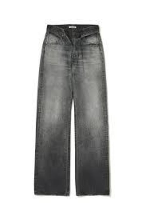 Auralee Denim Pants - Faded Black