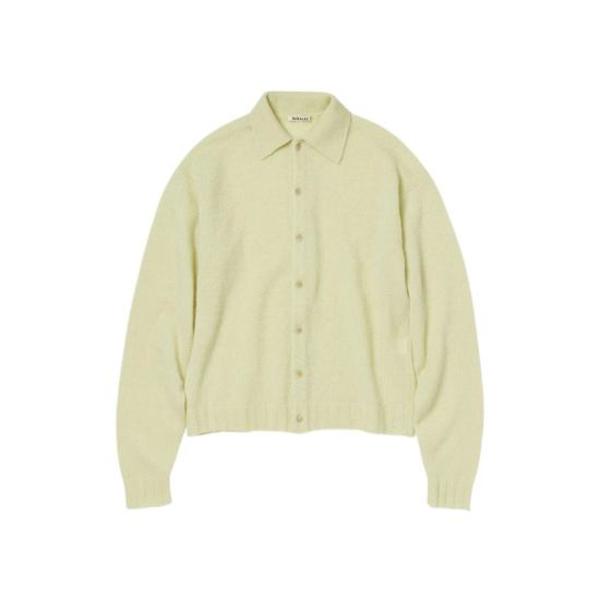 Auralee Cardigan - Light Yellow | Garmentory