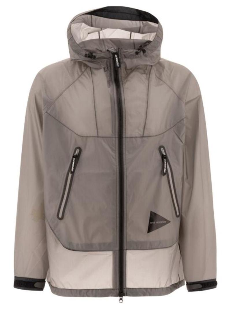 and wander Men's Cotton Blend Jacket Grey main image 1
