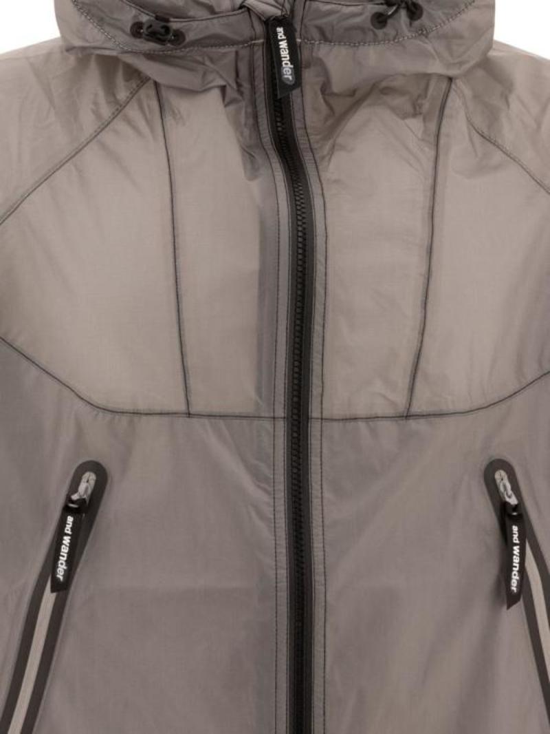and wander Men's Cotton Blend Jacket Grey