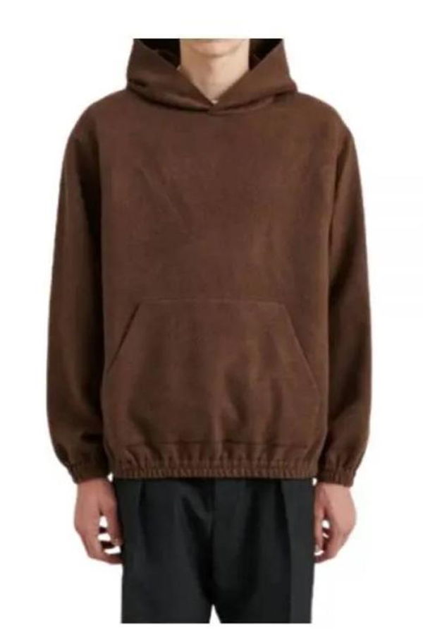 Auralee Hoodie - Dark Brown