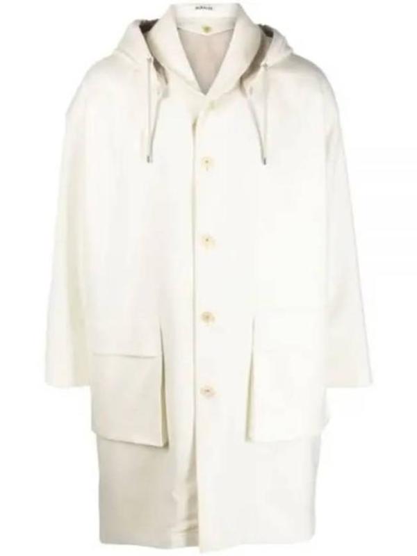 Auralee Coat - Ivory