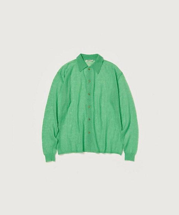 Auralee Cardigan - Green