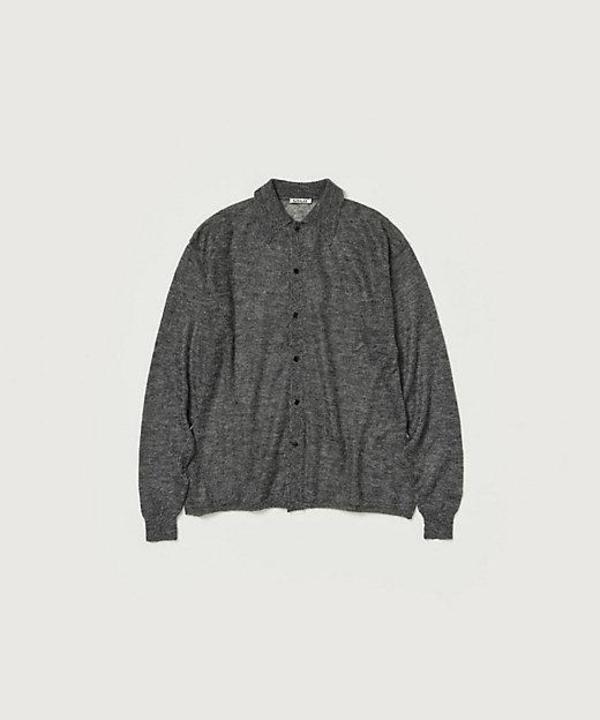 Auralee Top - Charcoal