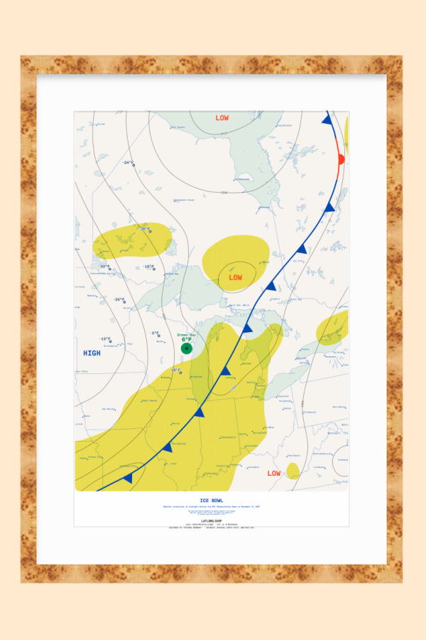 LATLONG.SHOP Ice Bowl - XL