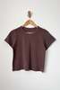 Le Bon Shoppe The Little Boy Tee - Espresso - Thumbnail 1