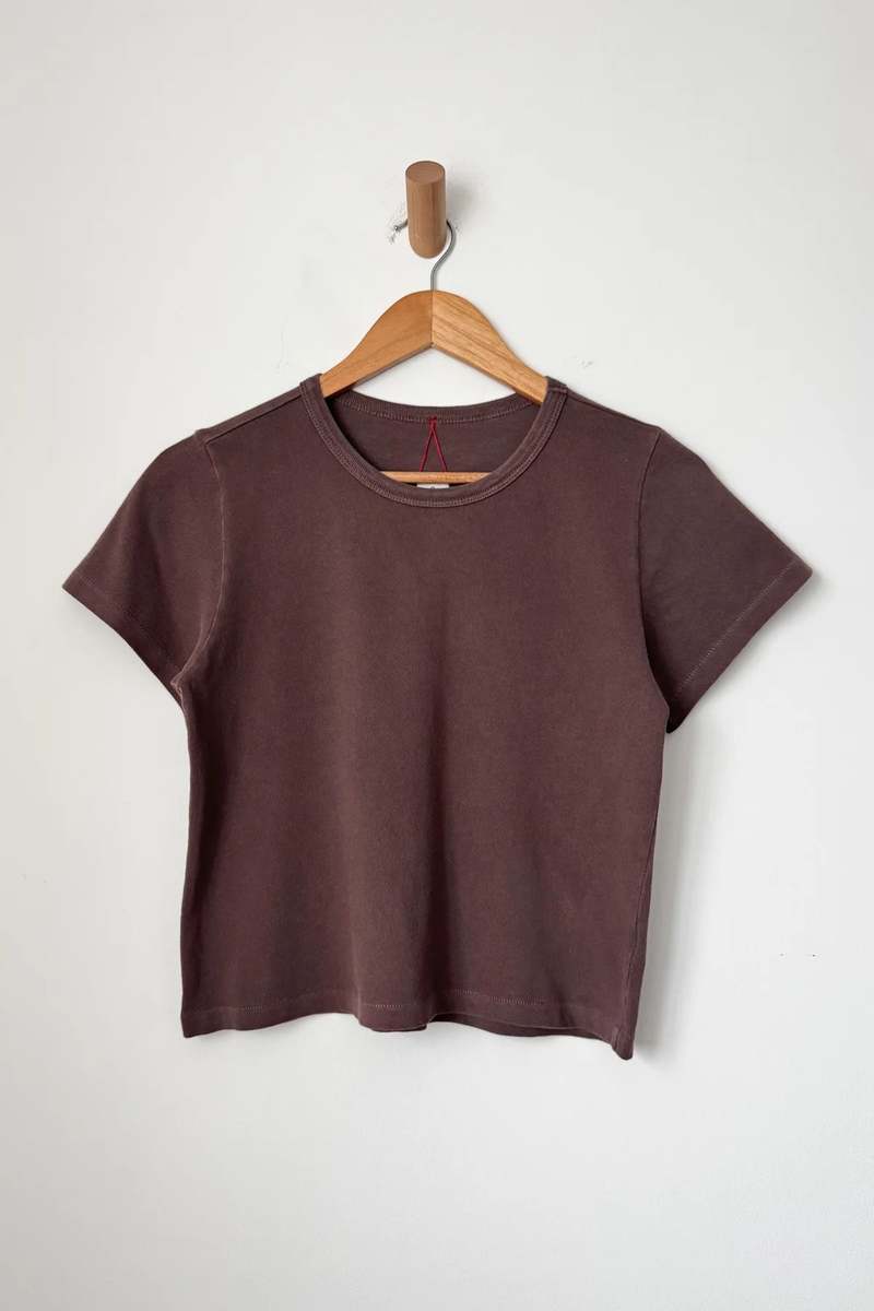 Le Bon Shoppe The Little Boy Tee - Espresso Le Bon Shoppe The Little Boy Tee - Espresso