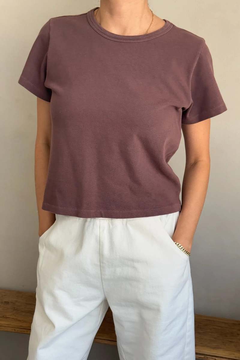 Le Bon Shoppe The Little Boy Tee - Espresso Le Bon Shoppe The Little Boy Tee - Espresso