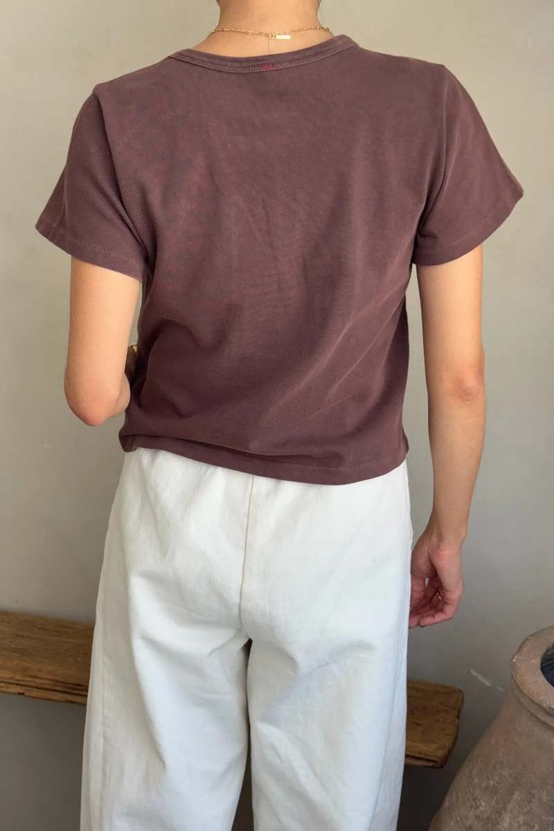 Le Bon Shoppe The Little Boy Tee - Espresso Le Bon Shoppe The Little Boy Tee - Espresso