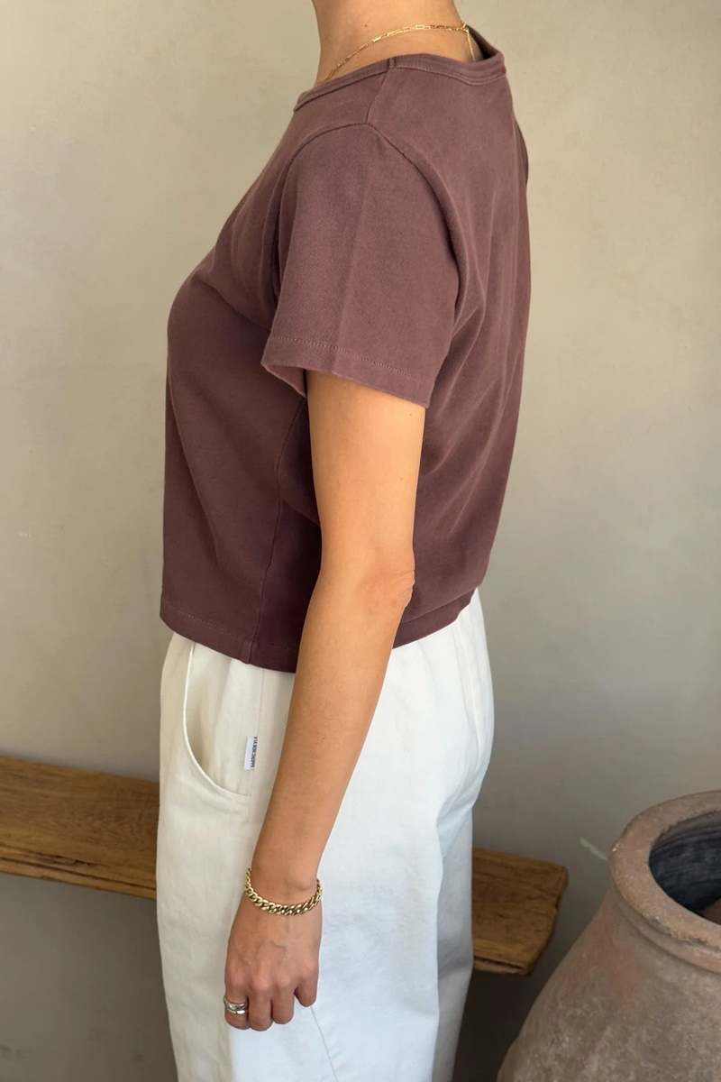 Le Bon Shoppe The Little Boy Tee - Espresso Le Bon Shoppe The Little Boy Tee - Espresso