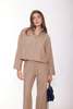 Blue&Cream Chateau Twill Crop Shirt & Alpine Twill Pant - Beige - Thumbnail 1