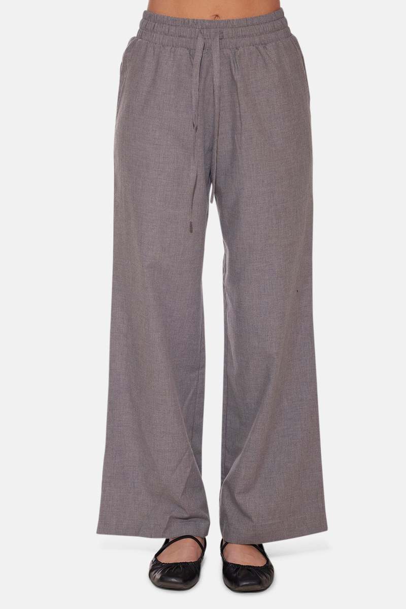 Blue&Cream Chateau Twill Crop Shirt & Alpine Twill Pant - Heather Grey