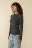 NLT Holloway Asymmetrical Shirred Mock Neck Top - Thumbnail 3
