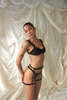 Em & May Mae Garter - Black - Thumbnail 1