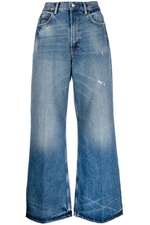 Acne Studios Denim Pants - Mid Blue