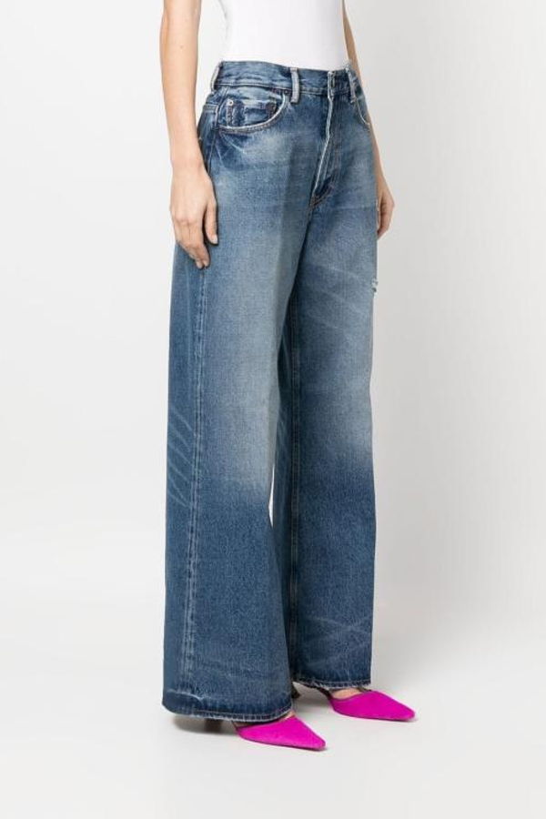 Acne Studios Denim Pants - Mid Blue