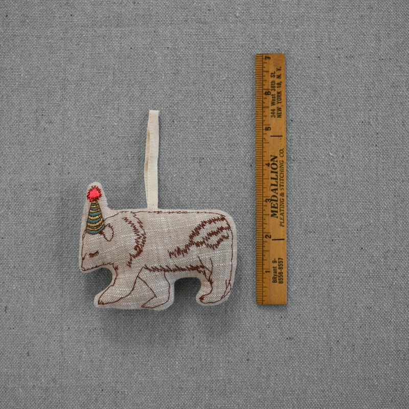 Party Bear Ornament - Thumbnail 4