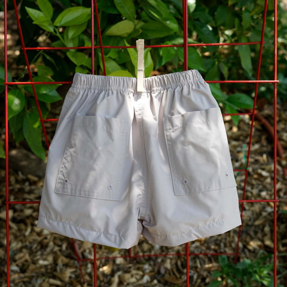 KIDS TOE Barber Swim Short - Beige - Image 2 of 9