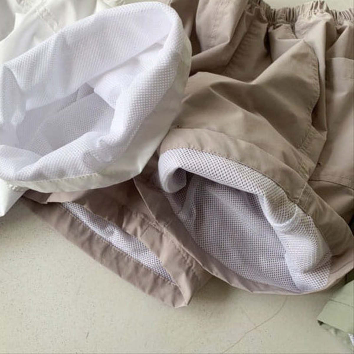 KIDS TOE Barber Swim Short - Beige - Image 4 of 9