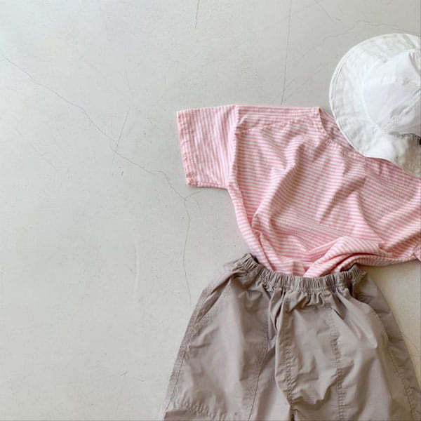 KIDS TOE Barber Swim Short - Beige